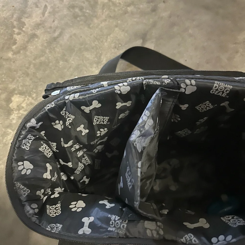 Overland Dog Gear Travel Bag with Food Bag